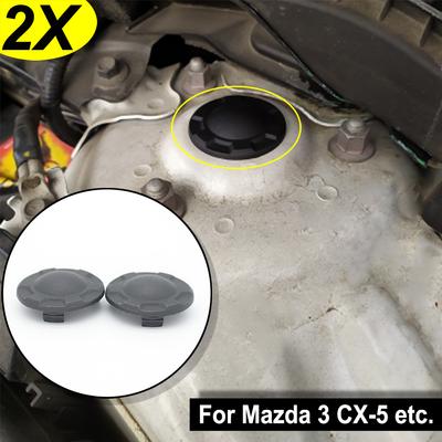 2stk For Mazda CX-3 DK CX-5 KE KF CX-4 Støtdemper Støvtett Vanntett deksel Bil Front Fjærbensfjær Beskyttelseshette
