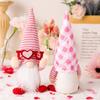 Entzückendes Rosa Valentinstag Wichtelpaar Deko Figuren Perfekt Für Romantische Geschenke