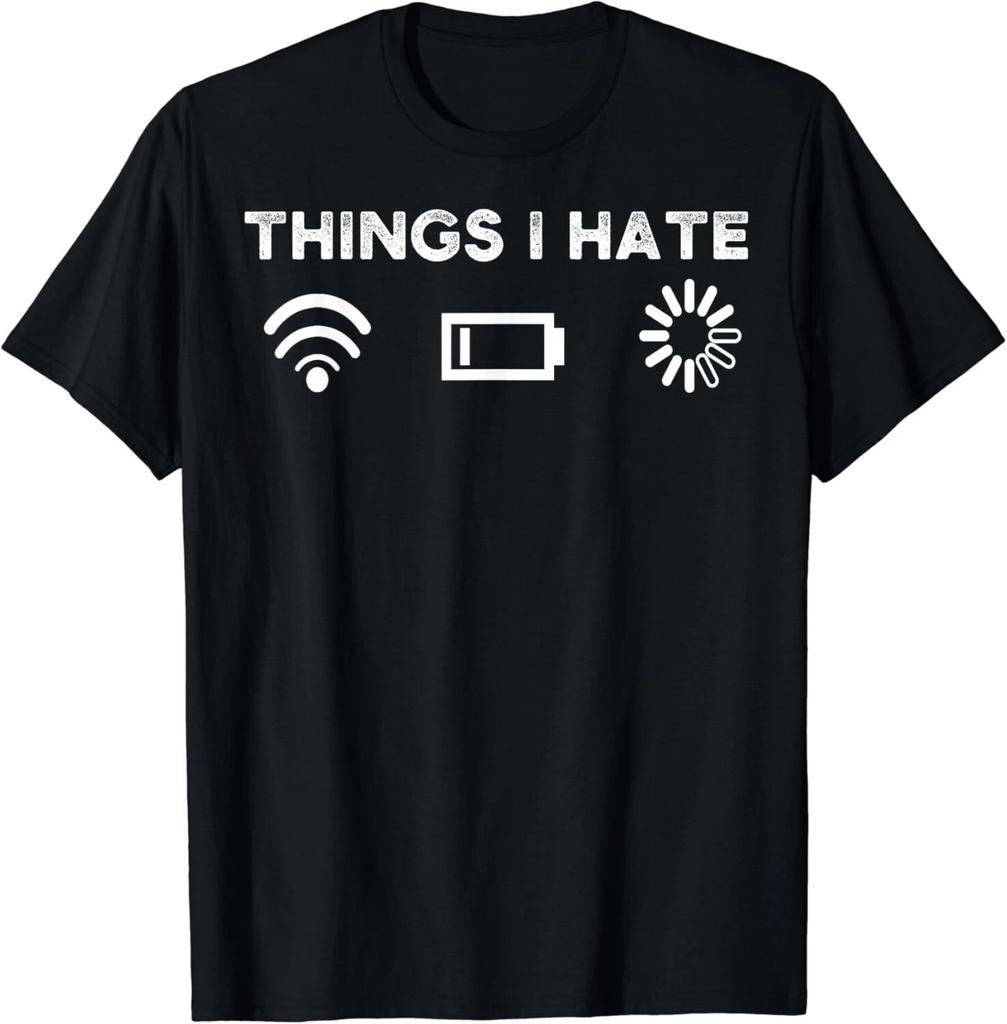 Things I Hate Funny Programmer Gamer Tee Gift Unisex T-Shirt