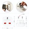 Wall Socket UK to EU Converter Power Charger Outlet Connector Universal Travel Adapter