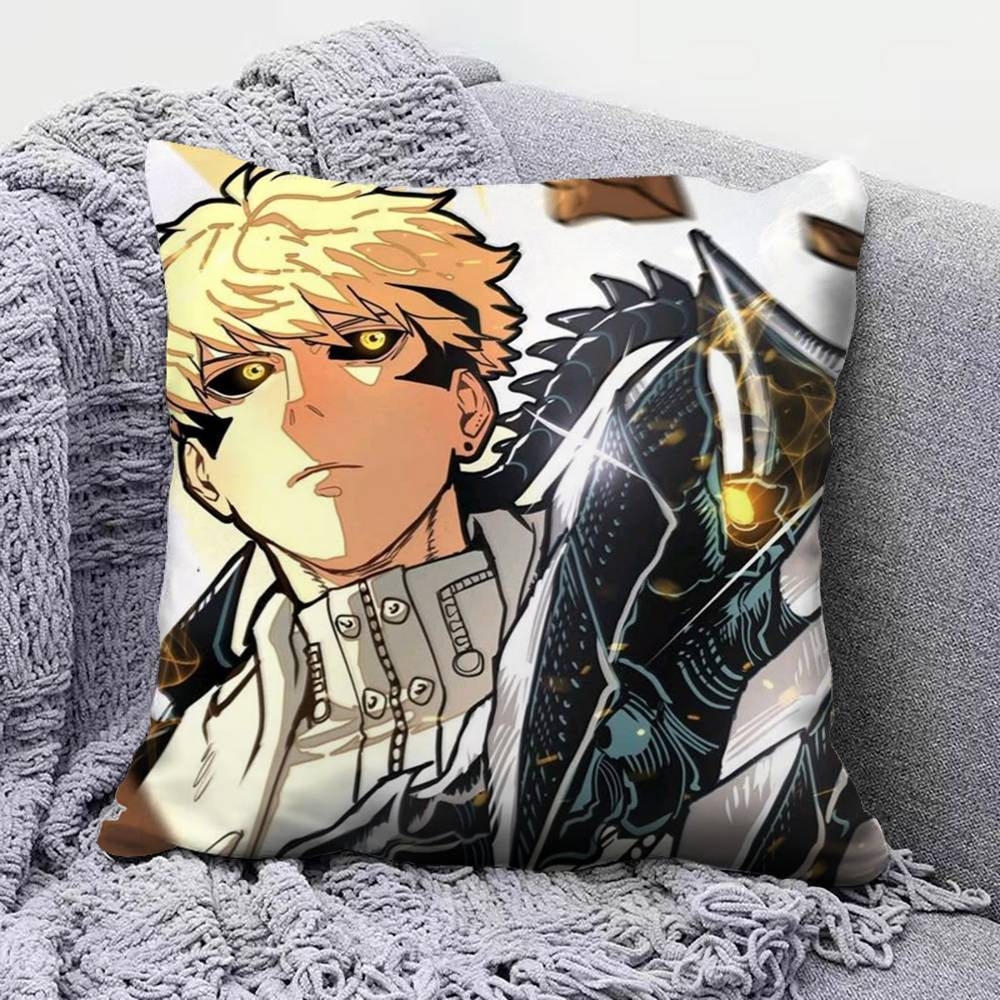 Anime T-Tatsumaki One Punch Man Pillow Covers, Home Sofa Cushion Covers And Aecorative Custom