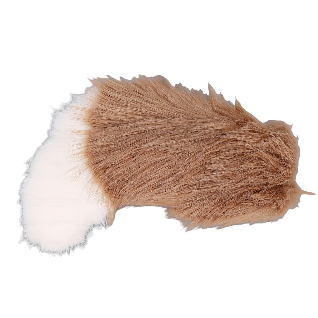 Electric Car Tail with Remote Control Rechargeable Cute Fuzzy Wagging Moving Tail Car Exterior Decoration for Cosplay