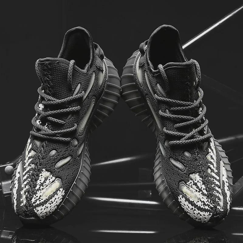 Men's Summer Breathable Mesh Running Shoes - Casual, Trendy, Lightweight Sports Sneakers