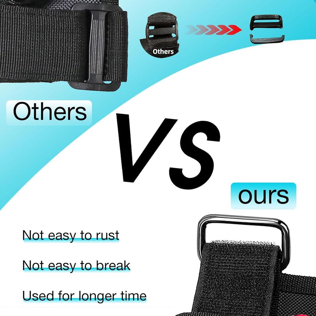 GAIZON 4 Pack Grab Handles Paracord Roll Bar For Jeep Wrangler Accessories CJ YJ TJ JL JK LJ JLU JKU Sahara Freedom Rubicon,Gladiator JT 1955-