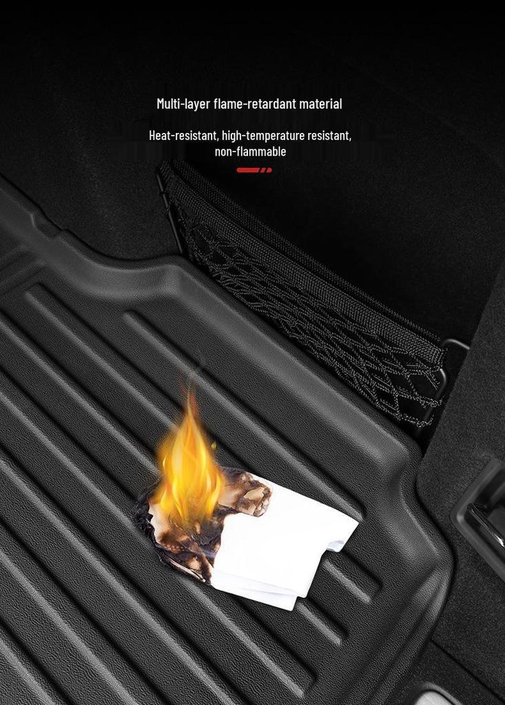 NIO Trunk Mat & Backrest Interior Mod Kit