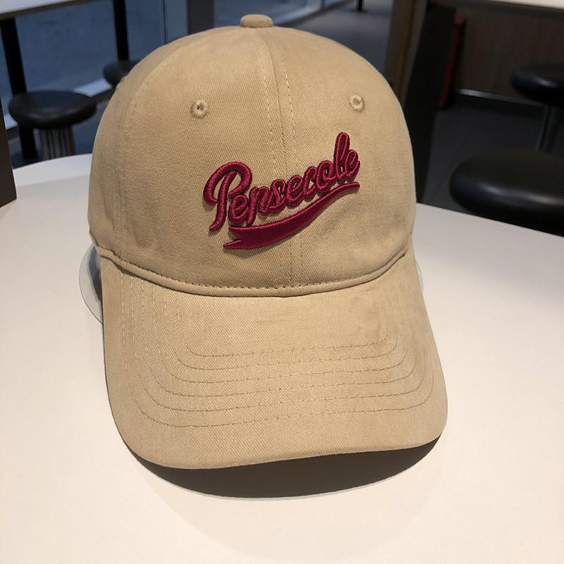 Oversized Baseball Cap With Letter Embroidery For Unisex Outdoor Activities And Style