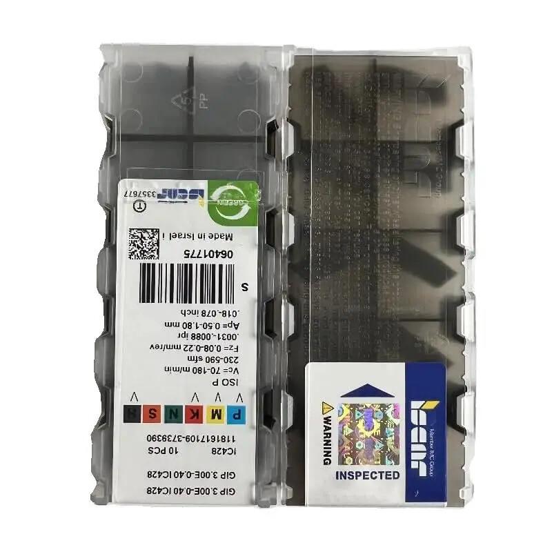 ISCAR / GIP3.00E-0.40 IC428 /Industrial indexable Carbide Inserts 10 PCS