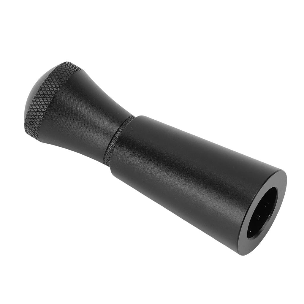 Coffee Distribution Tool 0.35mm 7 Needle Distributor with 3 Extra Replaceable Needles and Storage Tube Black