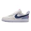 Nike Court Borough Low Craft BGGCEL Versatile Fashion Durable Low Top Kids Skate Shoes Kids sneaker White Blue IM3384141