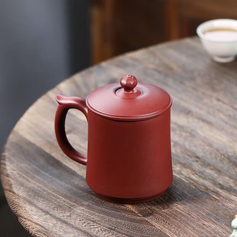 Handmade Zisha Clay Tea Cup with Infuser