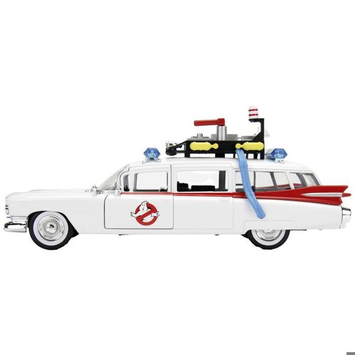 Figure GHOSTBUSTERS - ECTO-1 - 1:24 - White, Black and Red - Mixed - Child