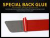 4x Universal Car Door Scuff Sill Cover Panel Step Protector Trim Carbon Fiber
