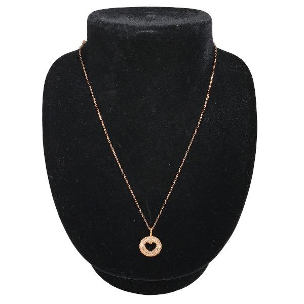 Swarovski Necklace  Gold Unisex Used