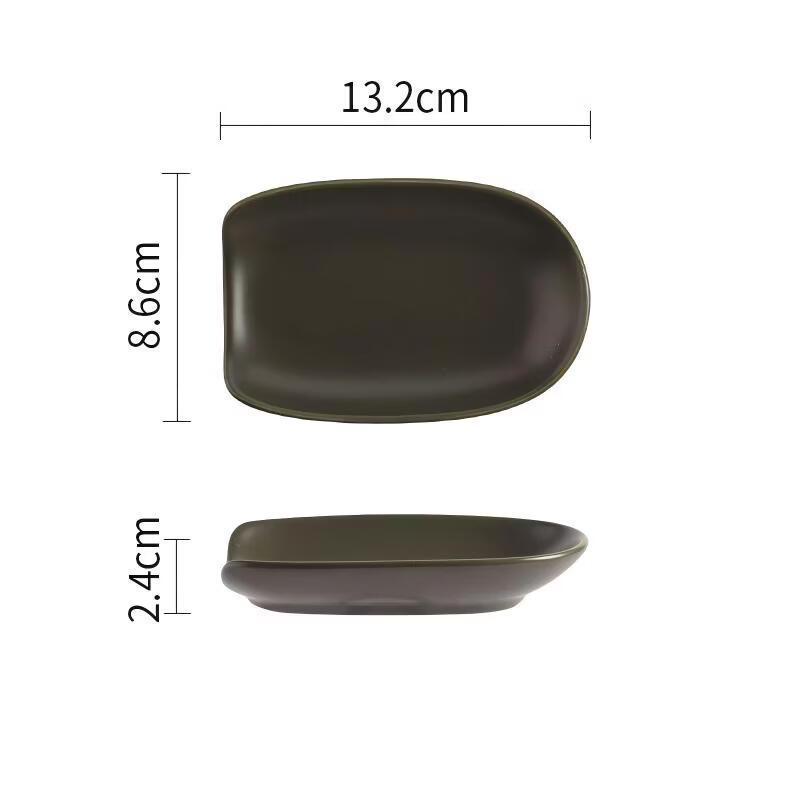 Dairuien Ceramic Notched Multipurpose Dish 2-pack