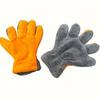 1 piece of coral fleece car wash gloves - scratch-free microfiber, reusable