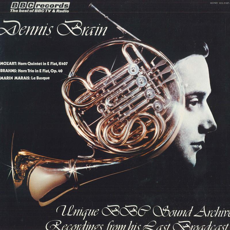 

LP Record DENNIS BRAIN - Brahms: Horn Trio in E flat major / ULS3107C BBC 1978 Japan Obi Classical Used