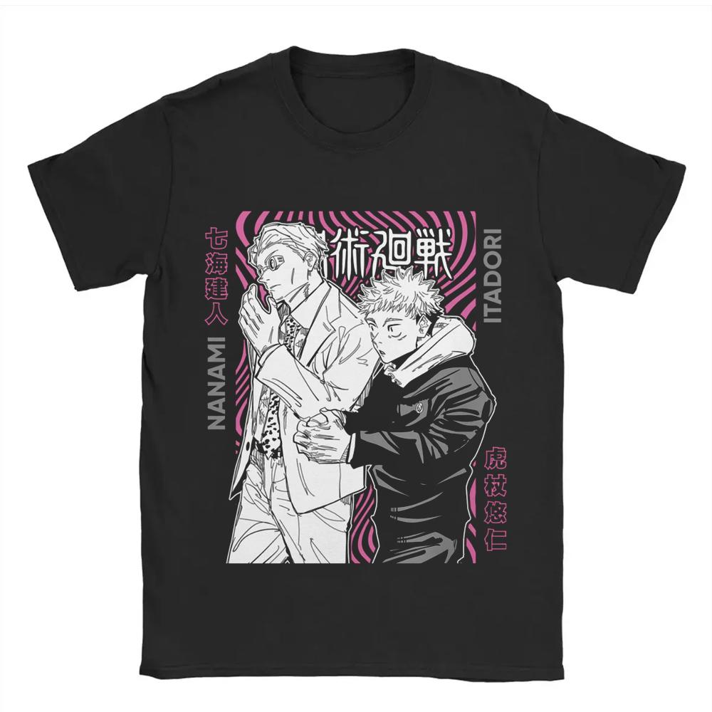 Fushiguro Toji Potištěné tričko Anime Prané tričko Ženy Harajuku Gojo Satoru Jujutsu Kaisen Dětské tričko Oblečení Chlapci Děti
