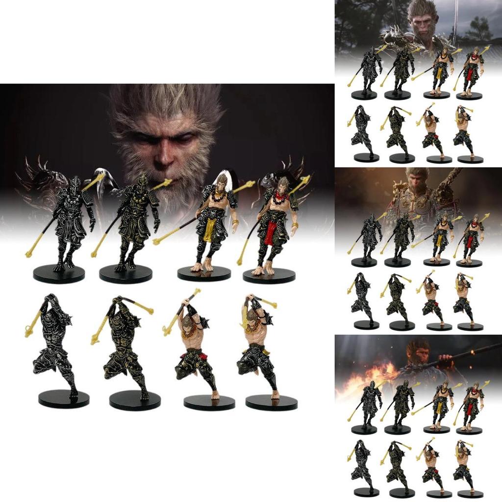 Unique Pvc Monkey King Wukong Action Figure Model Collectible Toy For Anime Fans