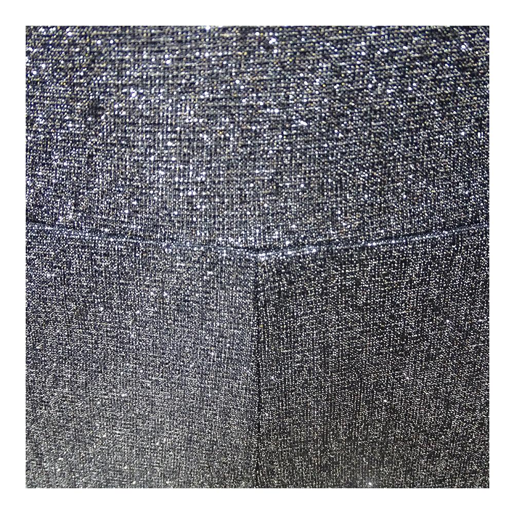Women's Sexy High Waist Wide Leg Palazzo Lounge Pants Metallic Glitter Bell Bottoms Trousers Rave Party