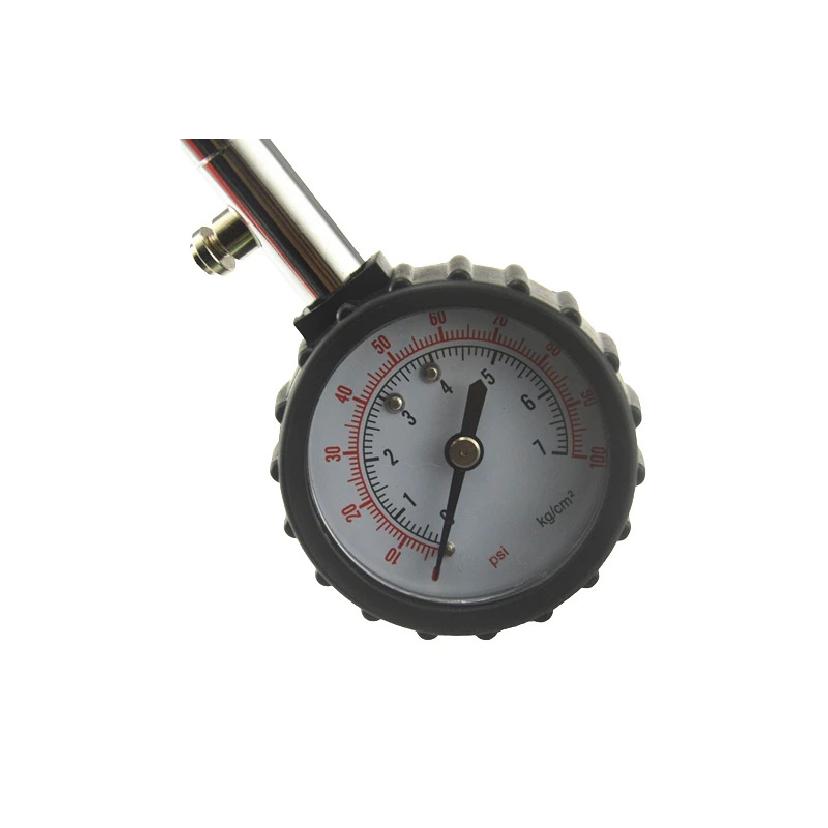 Universal Auto Car Air Tire Pressure Inflator Gauge Car Truck Motorcycle  Flexible Hose Pressure Gauge Dial Meter Vehicle Tester