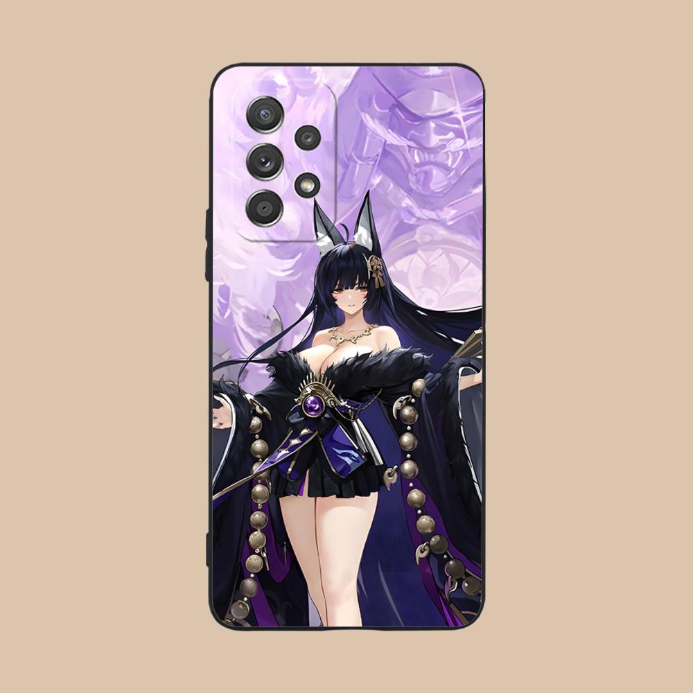 Azur Lane Musashi Matte TPU Mobile Phone Case for Samsung Galaxy A56 55 54 53 52 51 36 35 34 23 16 15 5G Colorful Cover Galaxy A51 5G