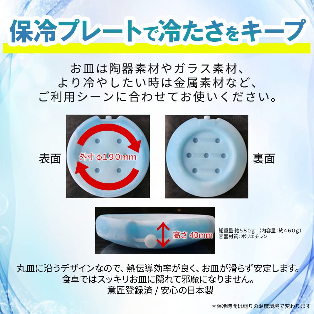 In Eisbeutel [Hergestellt Japan] Tellerförmig (1, Gelb)