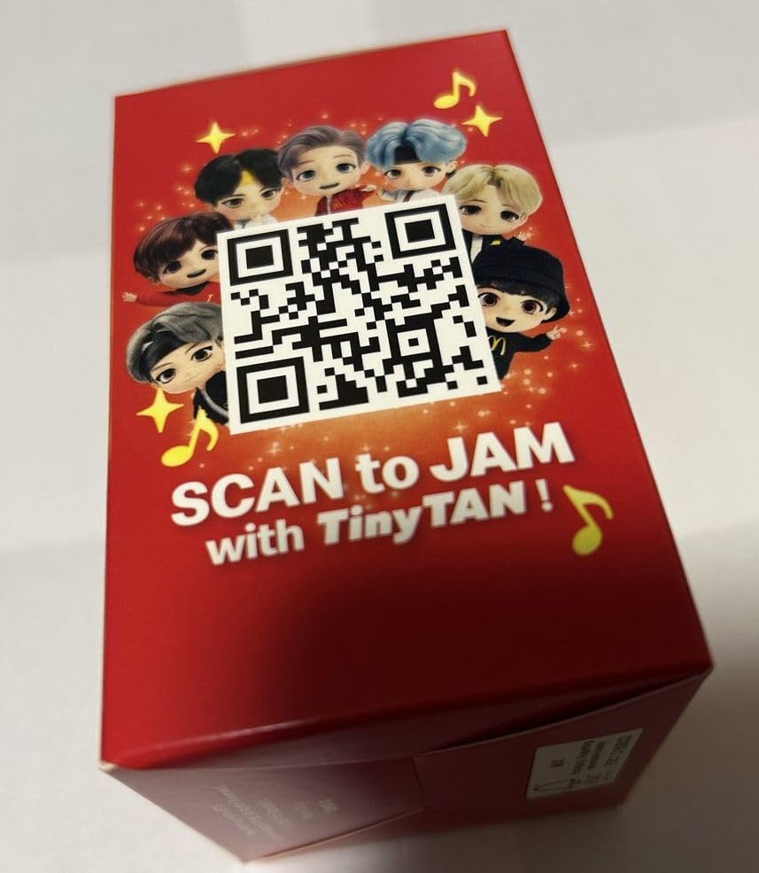BTS Tiny Tan Tiny Tan Korea Exklusive Kollaboration SUGA Minsuga Yoongi Yoongi McDonald's