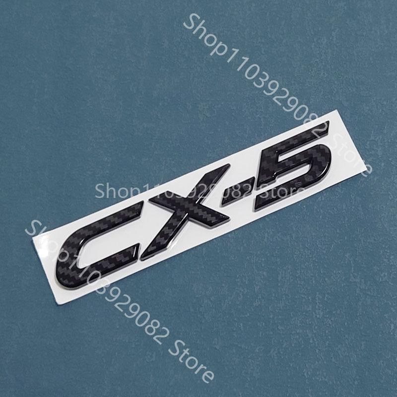 For Mazda 2 3 6 CX-5 CX-50 CX-30 CX-60 CX-90 SKYACTIV G SKYACTIV AWD Black Rear Trunk Tail Logo Sticker Emblem Deca Yvmsj22