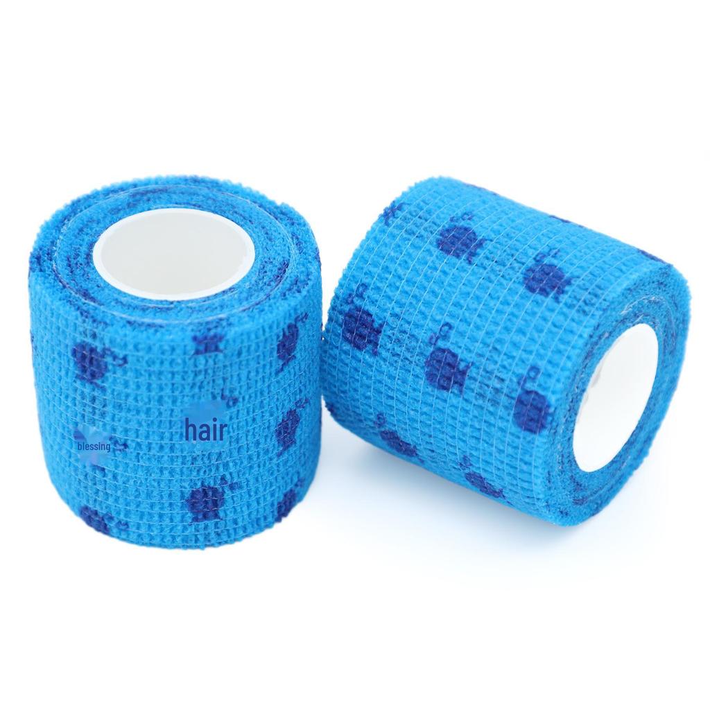 Self-Adhesive Pet Bandage: Hand-torn, Non-woven, Light, and Breathable Protection for Dogs and Cats Against Dirt Outdoors.