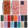 Leather Phone Case For Motorola Moto G05 G06 G13 G14 G15 Power G22 G23 G31 G35 G41 G42 G52 G53 G54 Embossing Print Wallet Cover
