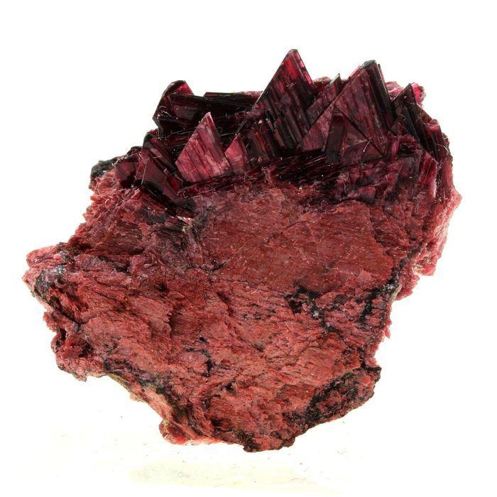Pierres et Minéraux. Erythrite. 75.0 ct. Bou Azzer District, Tazenakht, Maroc.
