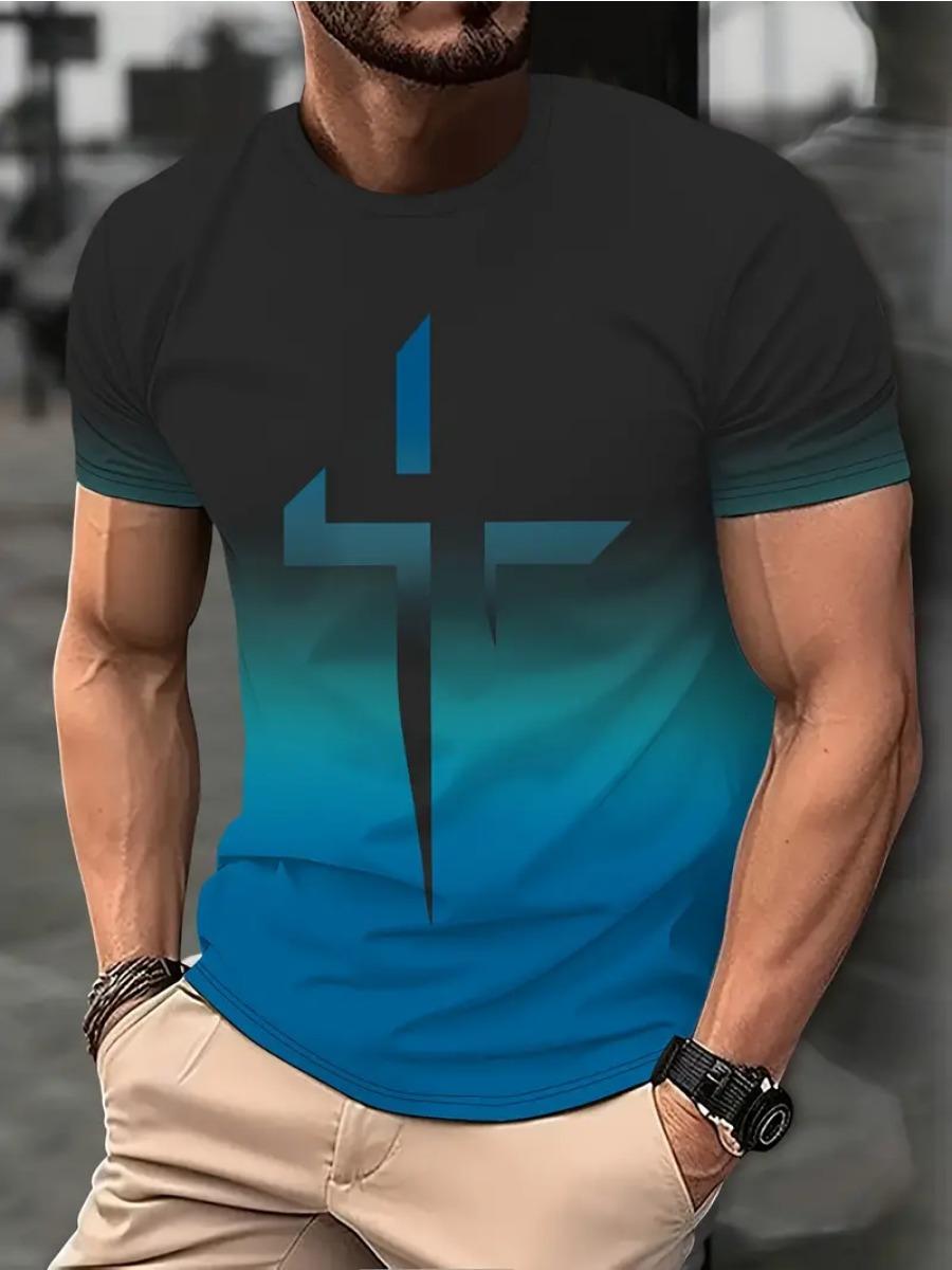 

Мужская футболка с 3D-принтом, простая повседневная футболка с коротким рукавом и круглым вырезом, мужской уличный свитер, уличная одежда, свободный размер 6XL