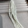 1String, White Natural Freshwater Shell Beads, 3×4mm, Horseshoe-shaped Round Shell Beads for DIY Jewelry Making 18cm