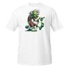 Mürrisches Grünes Zombie T-Shirt | Lustiges Untotes Halloween T-Shirt Unisex Shirt