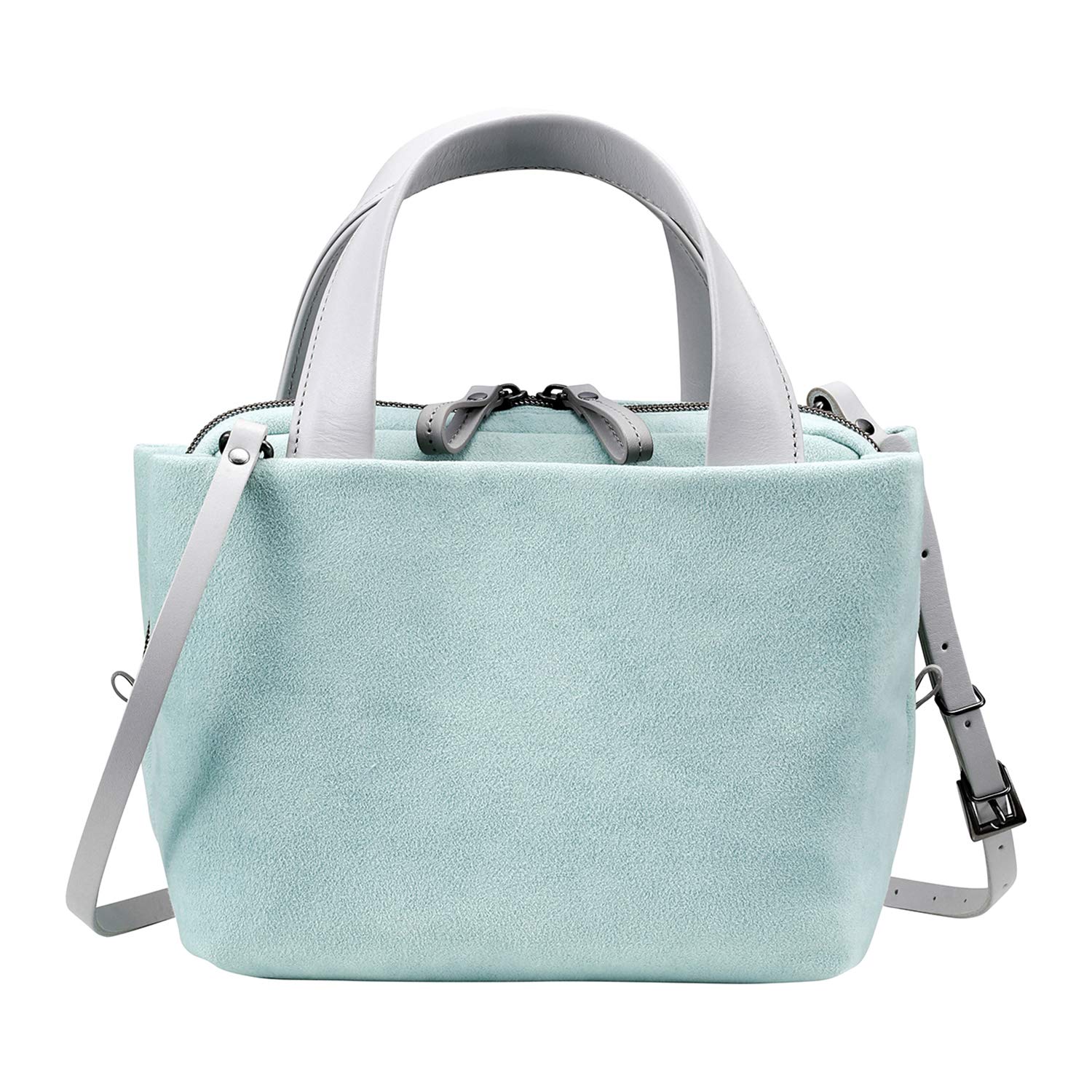 

Suede Tore tote Toyooka Bag S3201 Mint [TUTUMU] [Tsutsumu] мятный