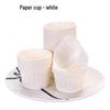 ZISIZ White Rolled-Edge Cupcake Liners
