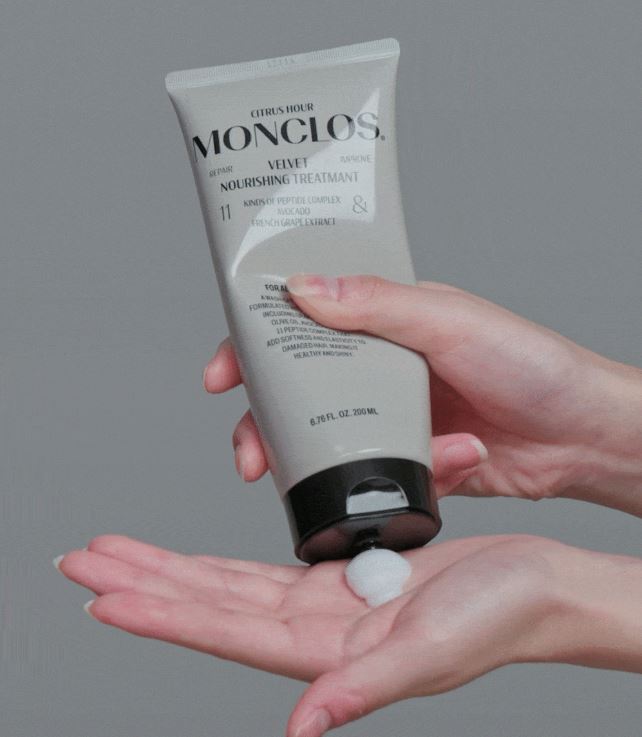 MONCLOS Samt-Pflegebehandlung 200 ml — Tiefenwirksame Haarpflege für seidig-glattes Haar