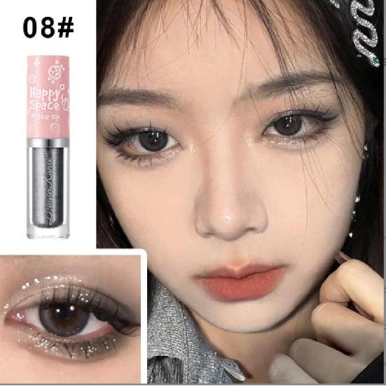 Liquid Eyeshadow Highlighter Waterproof Pearlescent Shiny Eye Shadow  Eye Shadow Mashed Potatoes SequinsMakeup