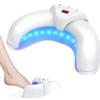 UV-LED-Nagelkunstlampe, Nagelpilzreinigung, Faltbare Nagel-Schnelltrockner, 3 Timer für Zuhause und Salon Professionelle Aushärtungslampe