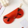1pc Portable PU Glasses Bag Foldable Travel Sunglasses Case Simple Glasses Storage Box Travel Glasses Case Holder Pouch Cases