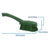 Vikan Short Handle Brush, Hard, Green, #4192, 380239