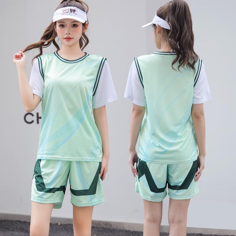 OEING Two-Piece Short Sleeve Basketball Uniform Set