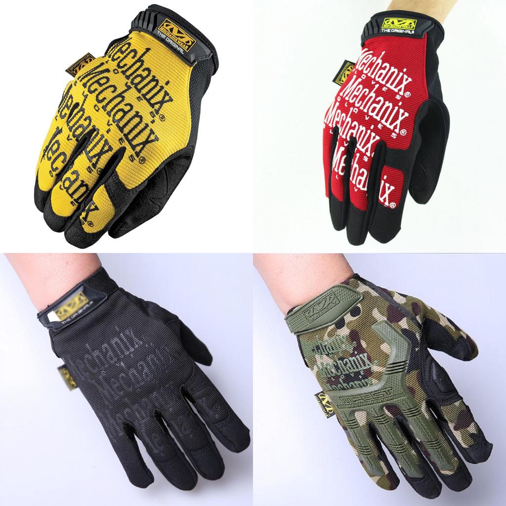 Rękawice Taktyczne Mechanix Wojskowe Rowerowe Wyścigowe Sportowe Gra Paintball Mechanik Wojskowe Wytrzymałe Wygodne Dopasowanie
