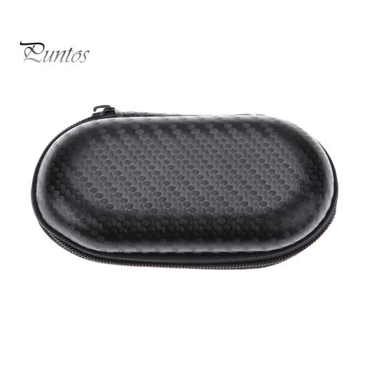 Husă rigidă de călătorie din EVA pentru căști compatibile cu Bluetooth, rezistentă la șocuri, cu buzunar din plasă, organizator pentru cabluri de încărcare