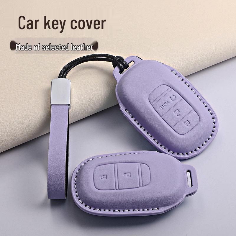 Honda Key Cover for Civic, Accord, CR-V, Vezel, XRV, Fit, Haoying, Haoling, Paiying, Shipai - Available in 3 Colors.