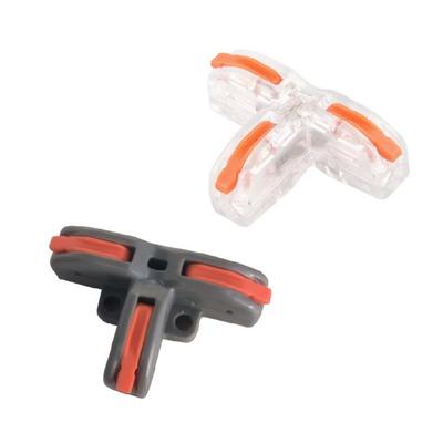 Push In Wire Lever Nut Compact Wire Connectors Splicing Terminal Block Conductor