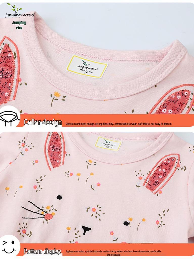 2026 Summer Short Sleeve Cartoon Girls' Gauze Skirt Dress - Stylish Children's Clothing