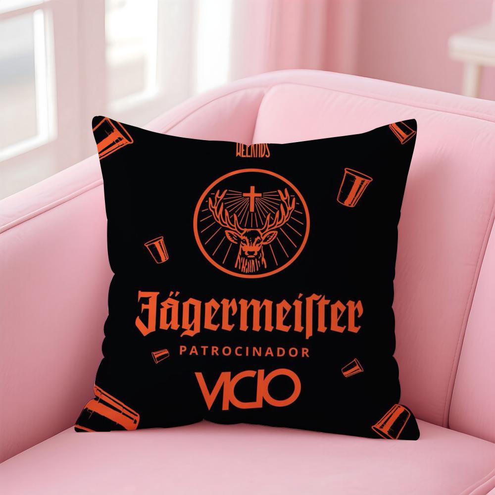 Beliebte Marken J-JagermeisterS Kissenbezug Bequemer Wende-Kissenbezug Ideal für Auto Sofa Schlafzimmer & Mehr