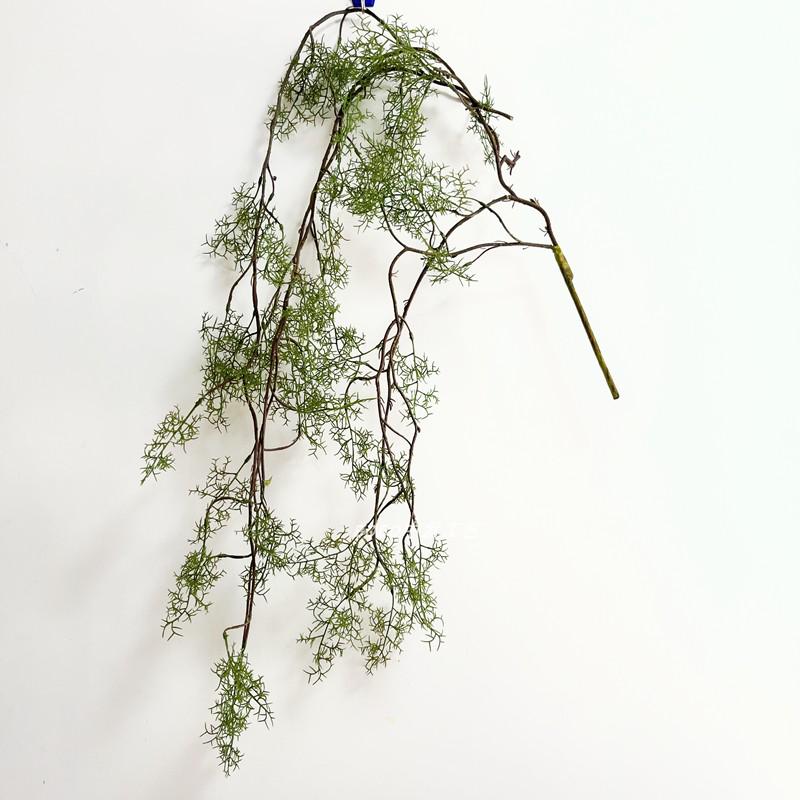 Artificial Spider Plant & Fern Hanging Decor - Trailing Green Vines for Wall & Ceiling