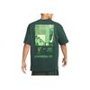 Nike Liverpool Graphic Print Short Sleeve Football Shirt Men Tops Professional-Green FQ1545-397